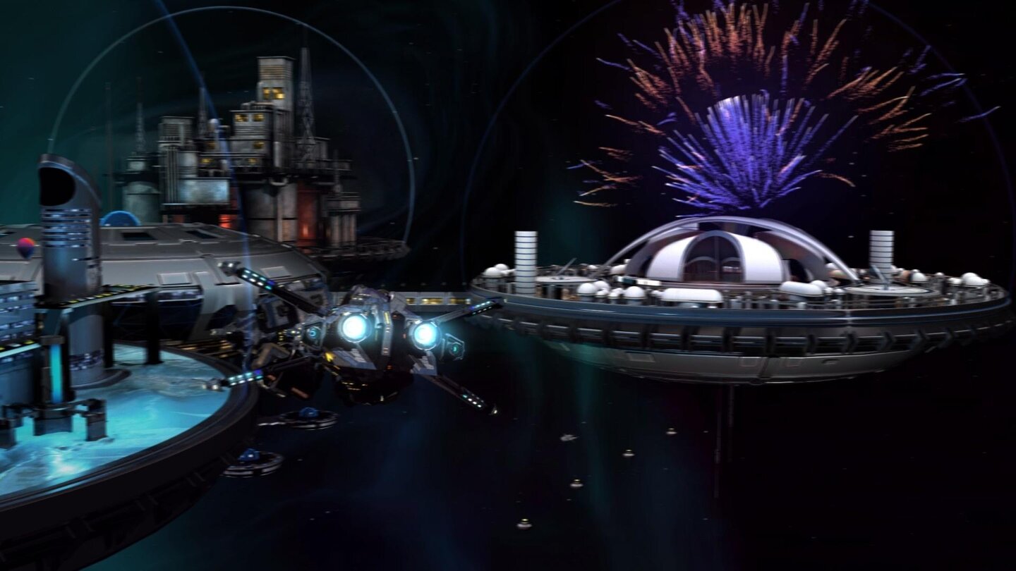 Galactic Civilization 3Filmsequenzen sind rar: Nur in der Kampagne, beim Spielstart und bei einer gewonnenen Partie werden wir mit Videos verwöhnt.