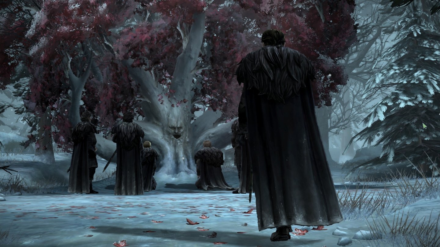 Game of Thrones - Episode 3: The Sword in the DarknessErst der Eid, den auch wir leisten müssen, macht aus einem Rekruten einen echten Krieger der Night's Watch.