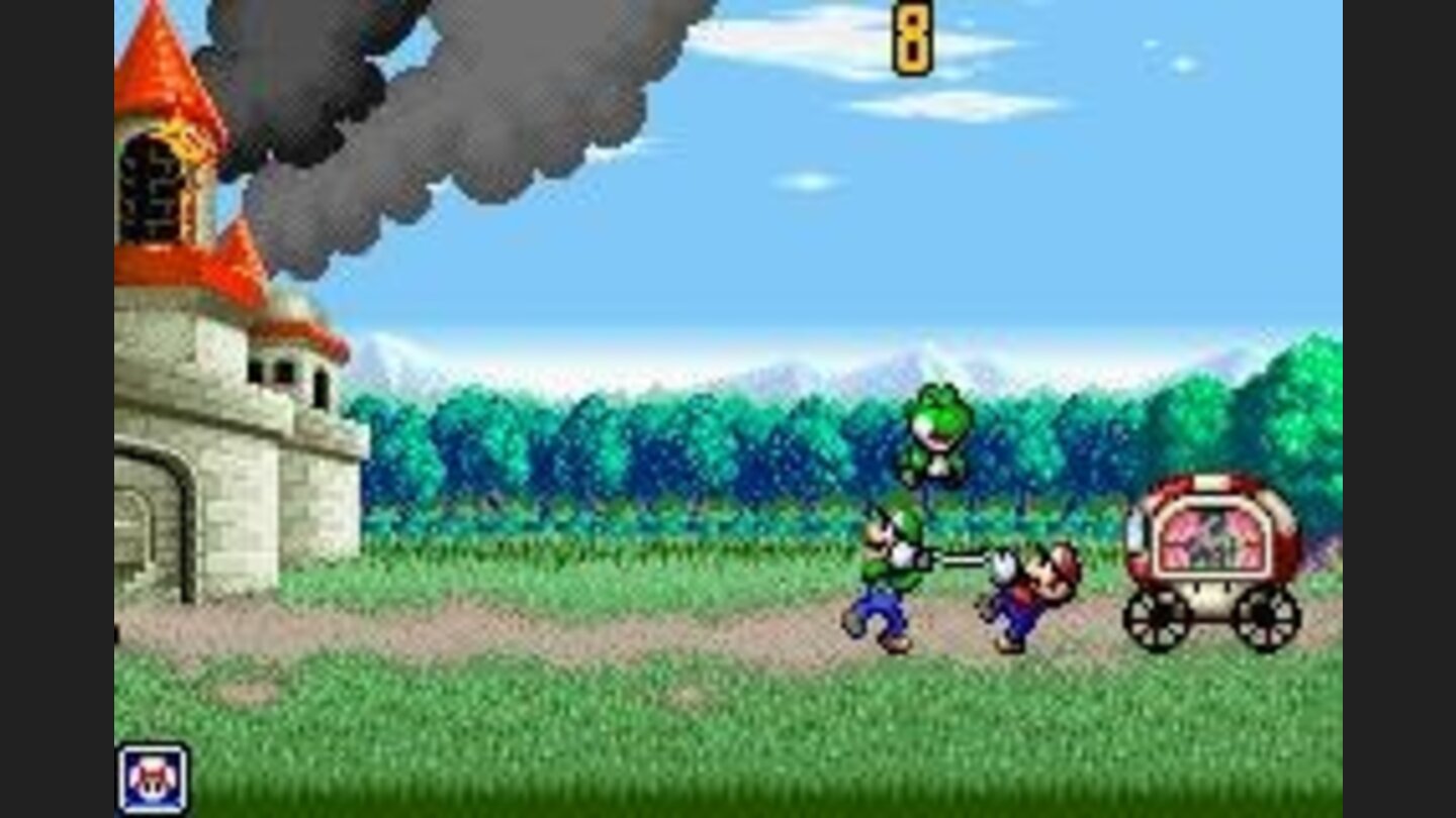 In the game, Fire, you must bounce everyone jumping out of the window into the carriage