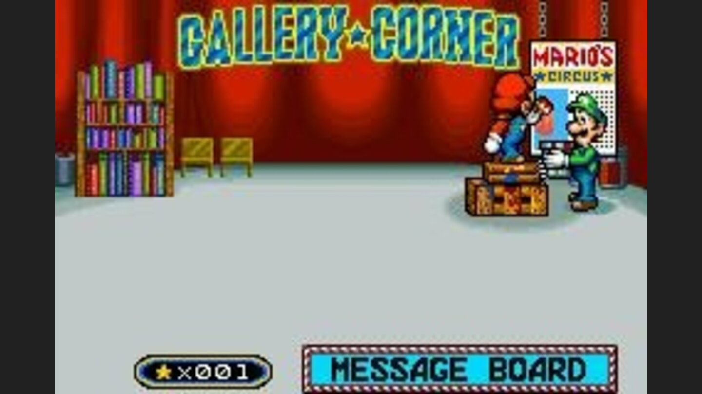 Visit the gallery to see anything that you have gained by winning stars
