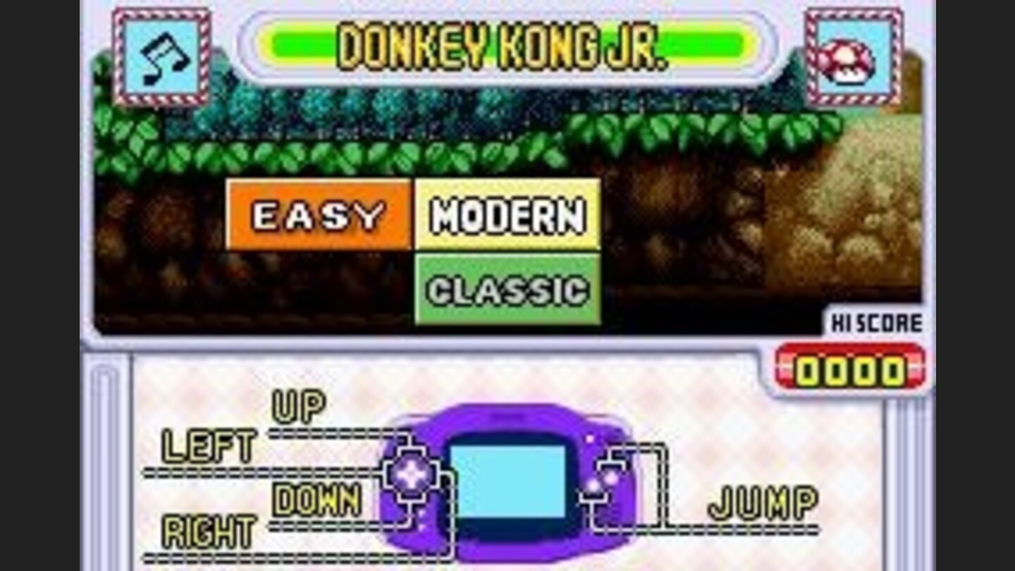 Then choose between modern or classic and the difficulty