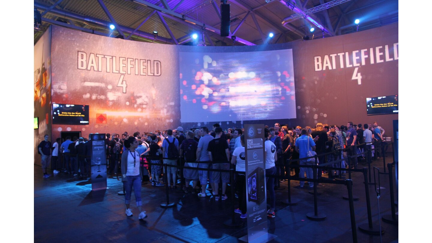 Gamescom 2013 - Bilder aus den Messehallen vom Fachbesuchertag