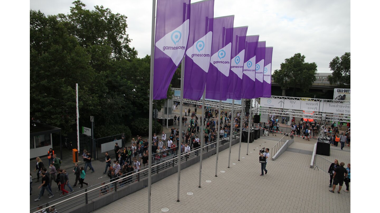 gamescom 2014 - Fotos vom ersten Besucher-Tag