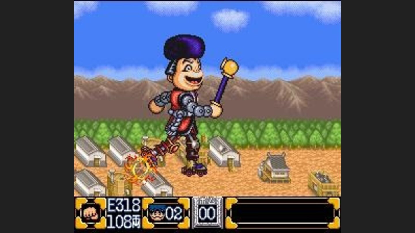 Nothings more fun than riding a giant robot-version of yourself and destroying a couple of towns along the way!