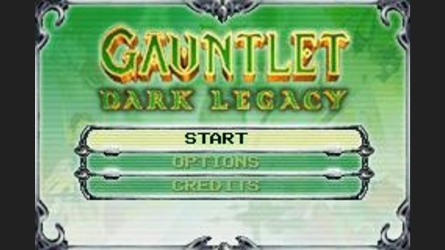 A basic main menu.