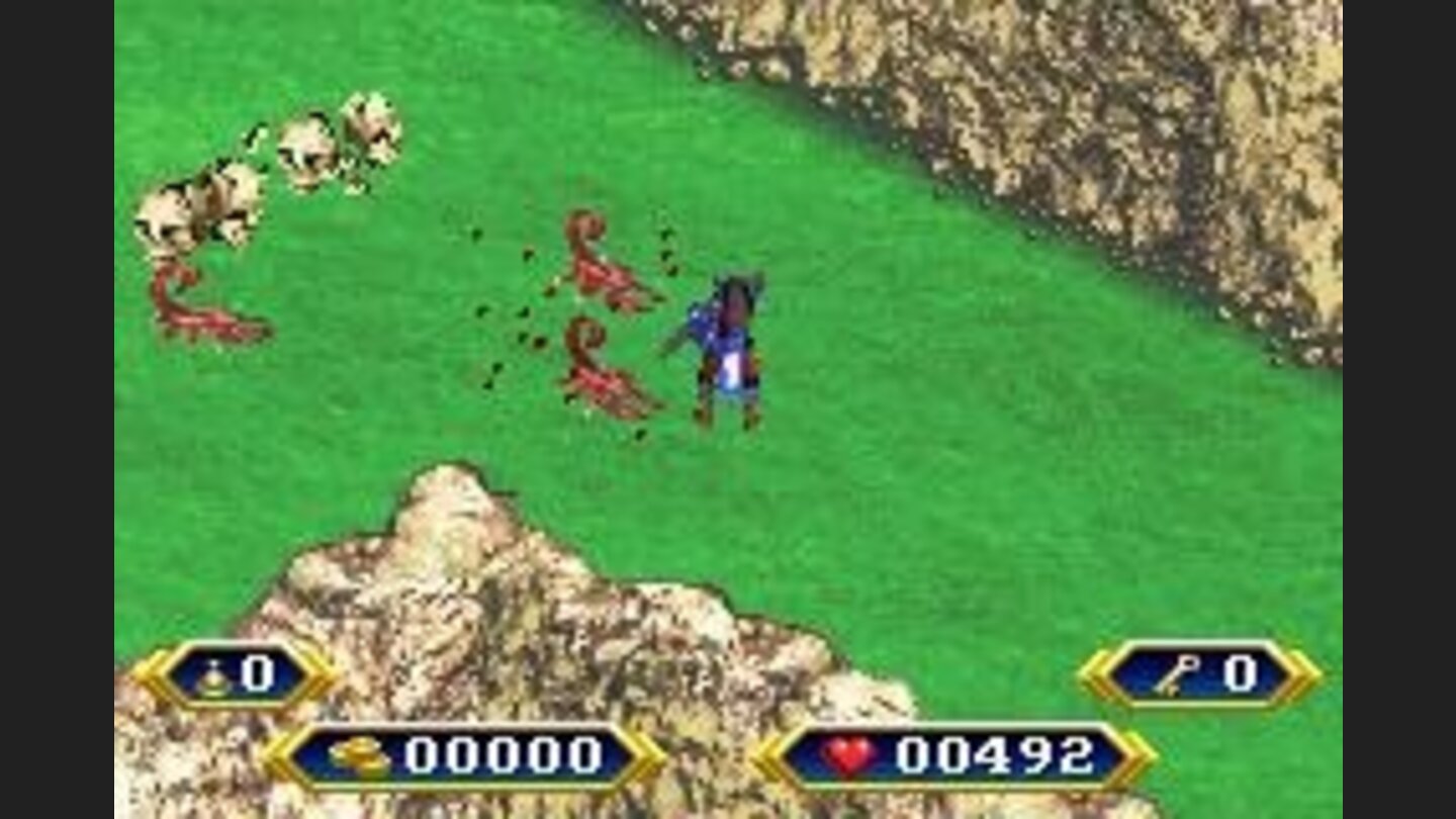 Defeat some scorpions to train the target.