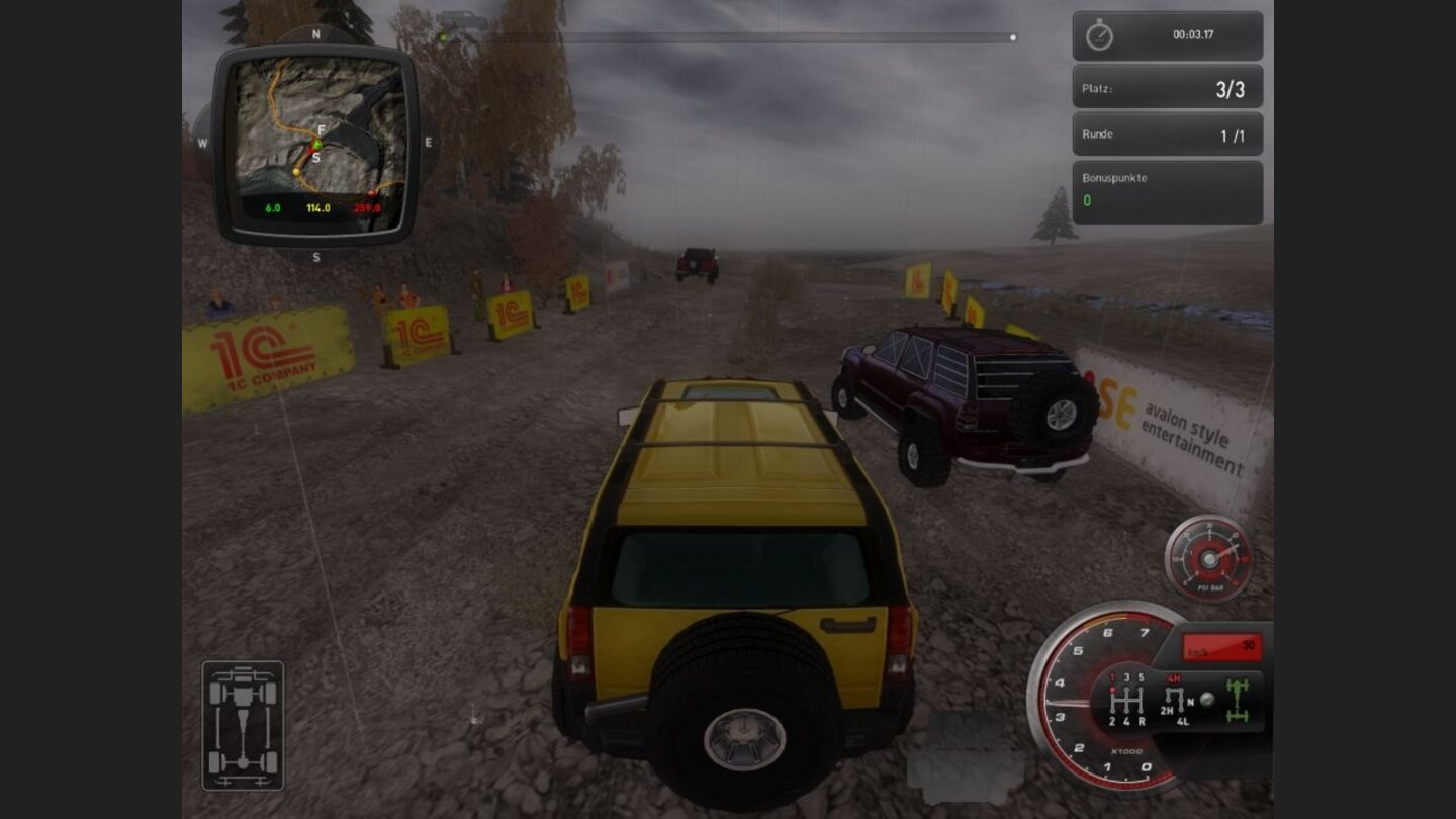 Geländewagen-Simulator 2009