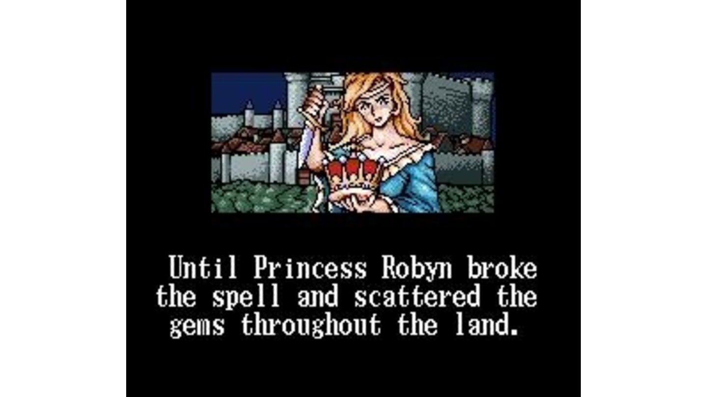 Intro - The Princess breaks the crown's spell and releases the wizards (and a dragon)