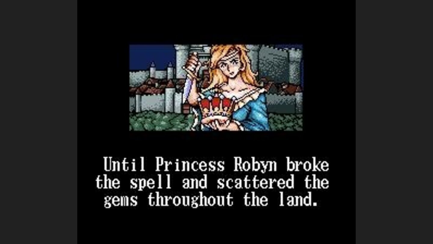 Intro - The Princess breaks the crowns spell and releases the wizards (and a dragon)