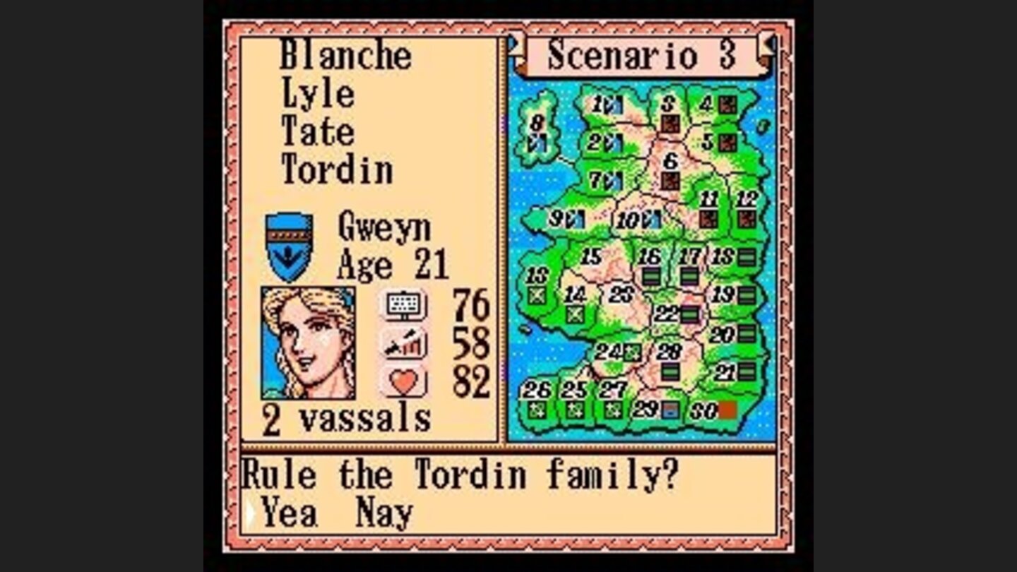 Choosing a family