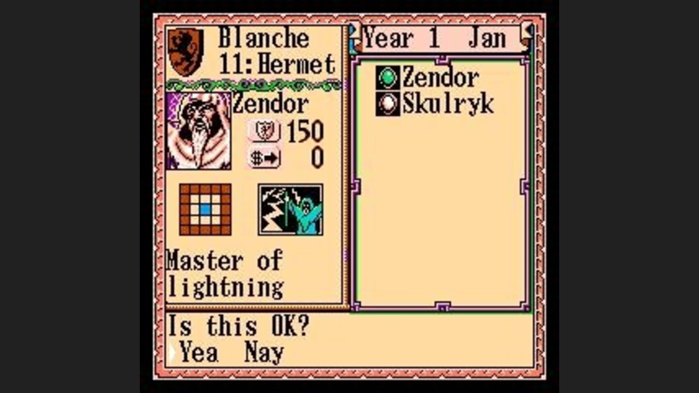 Choosing a wizard to join the battle