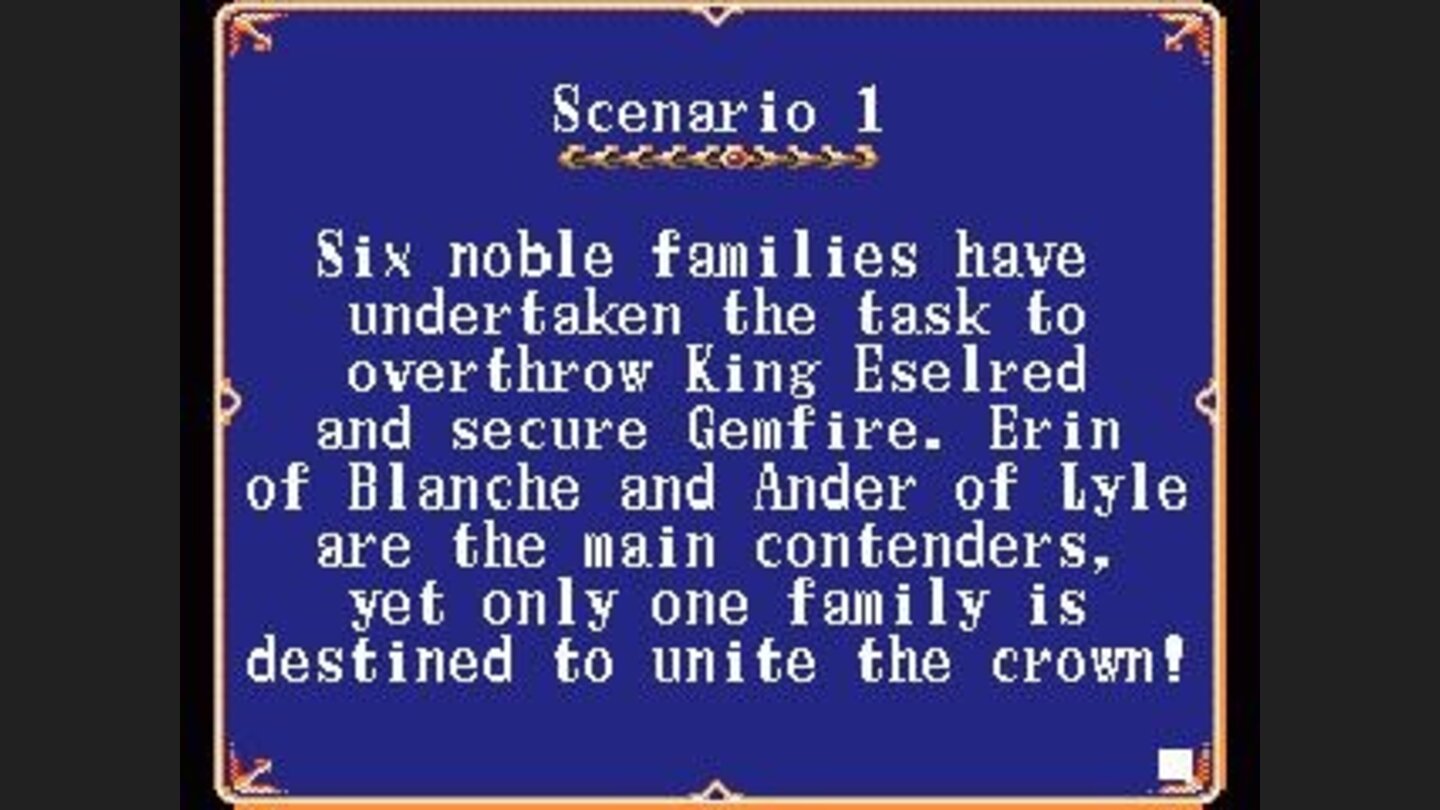 Scenario description