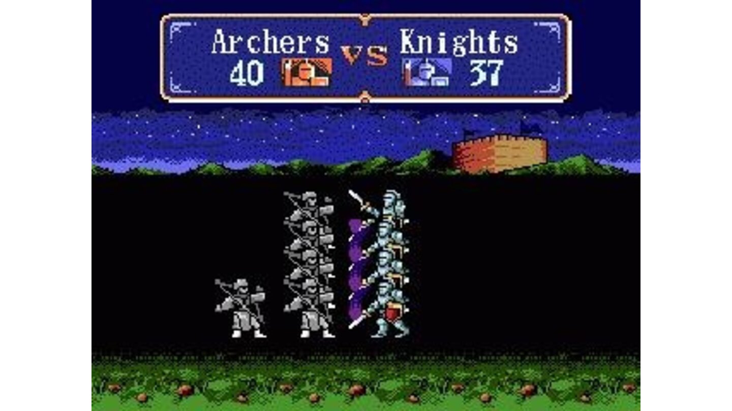 Knghts vs. archers