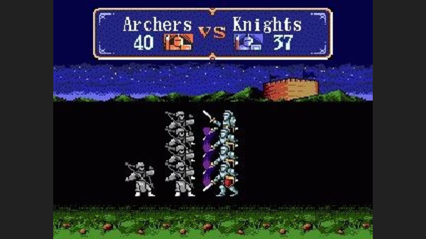 Knghts vs. archers