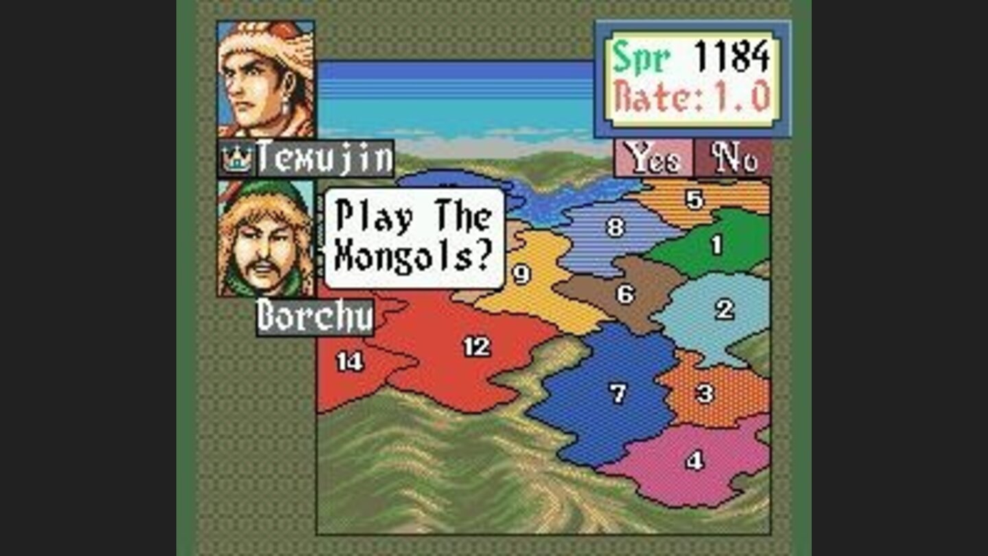 Playing the mongol conquest