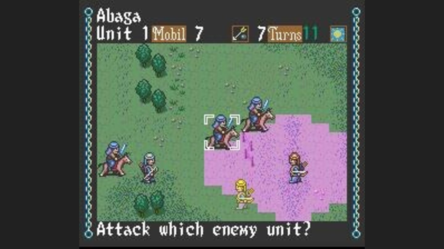 Attacking with a bow