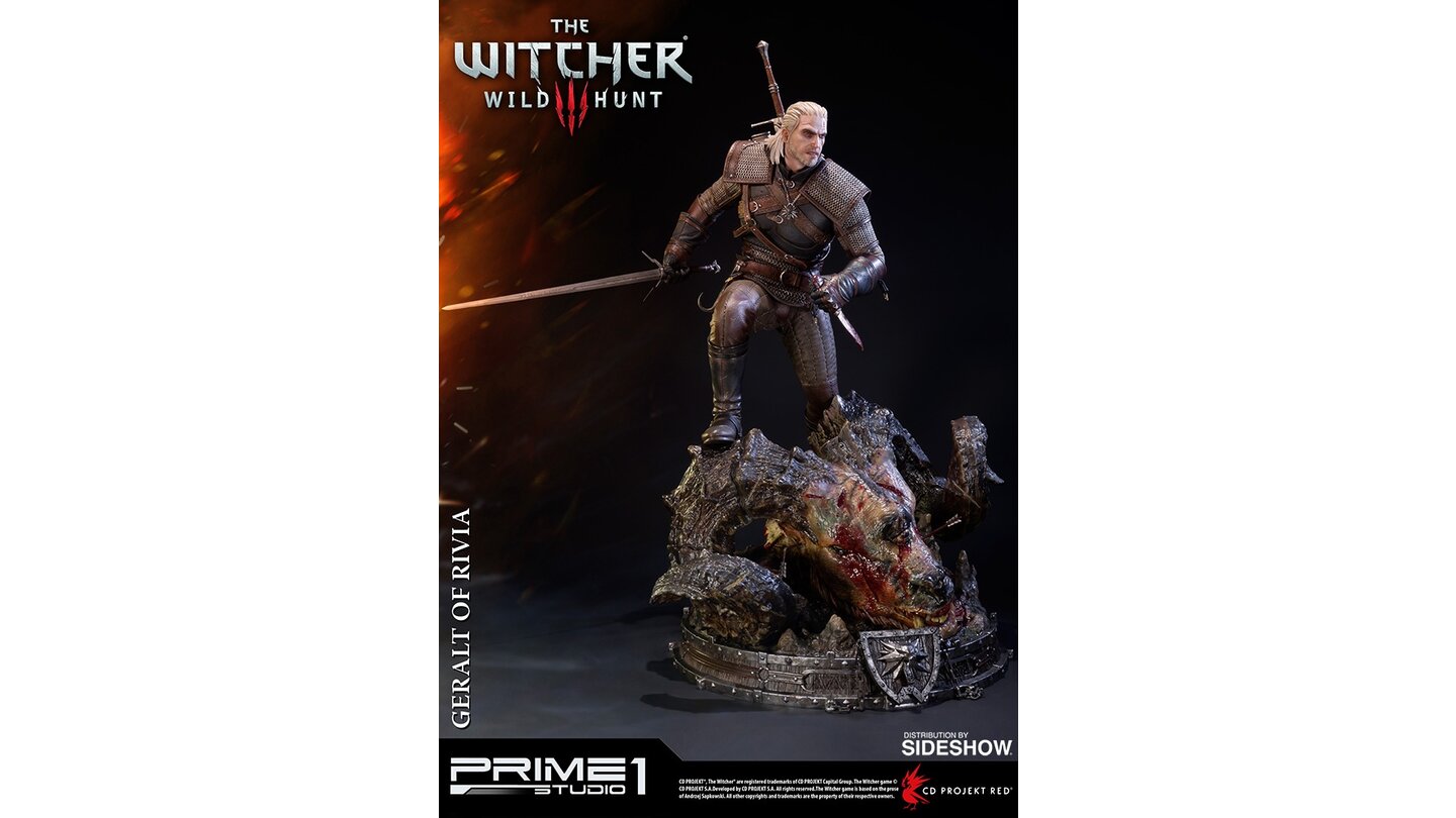 Geralt von Riva - Witcher 3 Sammelstatue