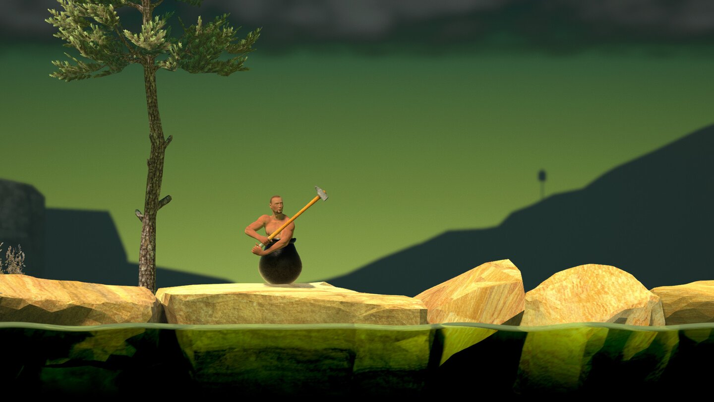 Getting Over It With Bennett Foddy Screenshots