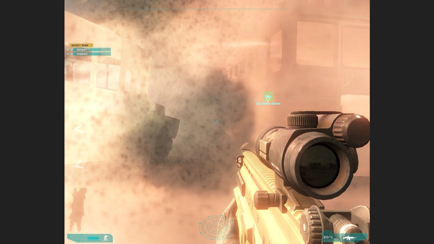 Ghost Recon Advanced Warfighter 2 mit PhysX