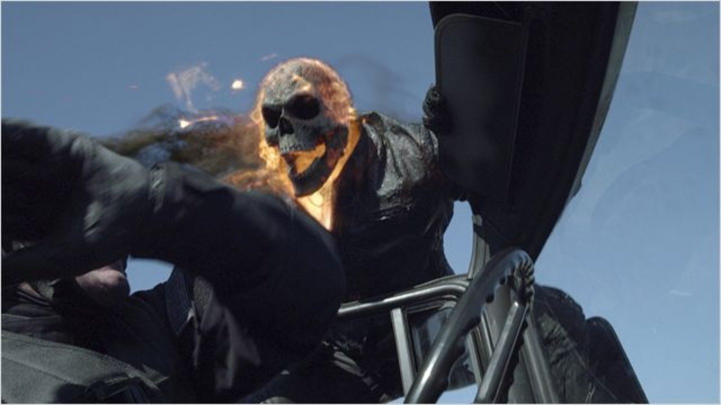 Ghost Rider 2Sollte der Film gut genug laufen, will Hauptdarsteller Nicolas Cage, der ein großer Comicfan ist, noch öfter als Ghost Rider auftreten.Bildrechte: Universum/Walt Disney Studios Motion Pictures Germany GmbH