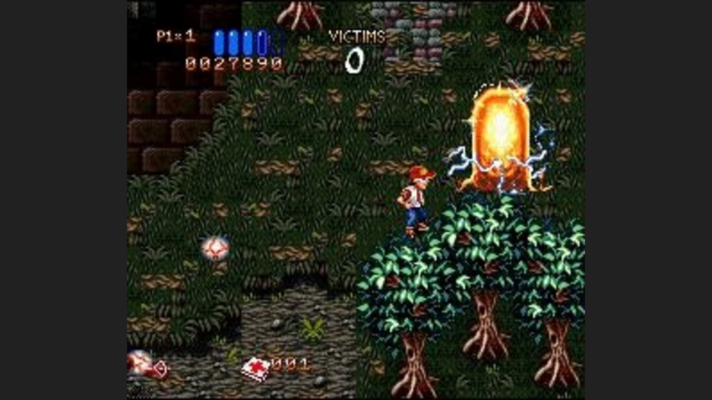 When no more victims are left, an exit appears