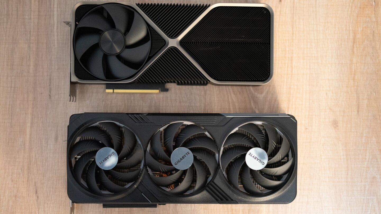 Gigabyte Geforce RTX 4080 Gaming OC vs. Founders Edition 3