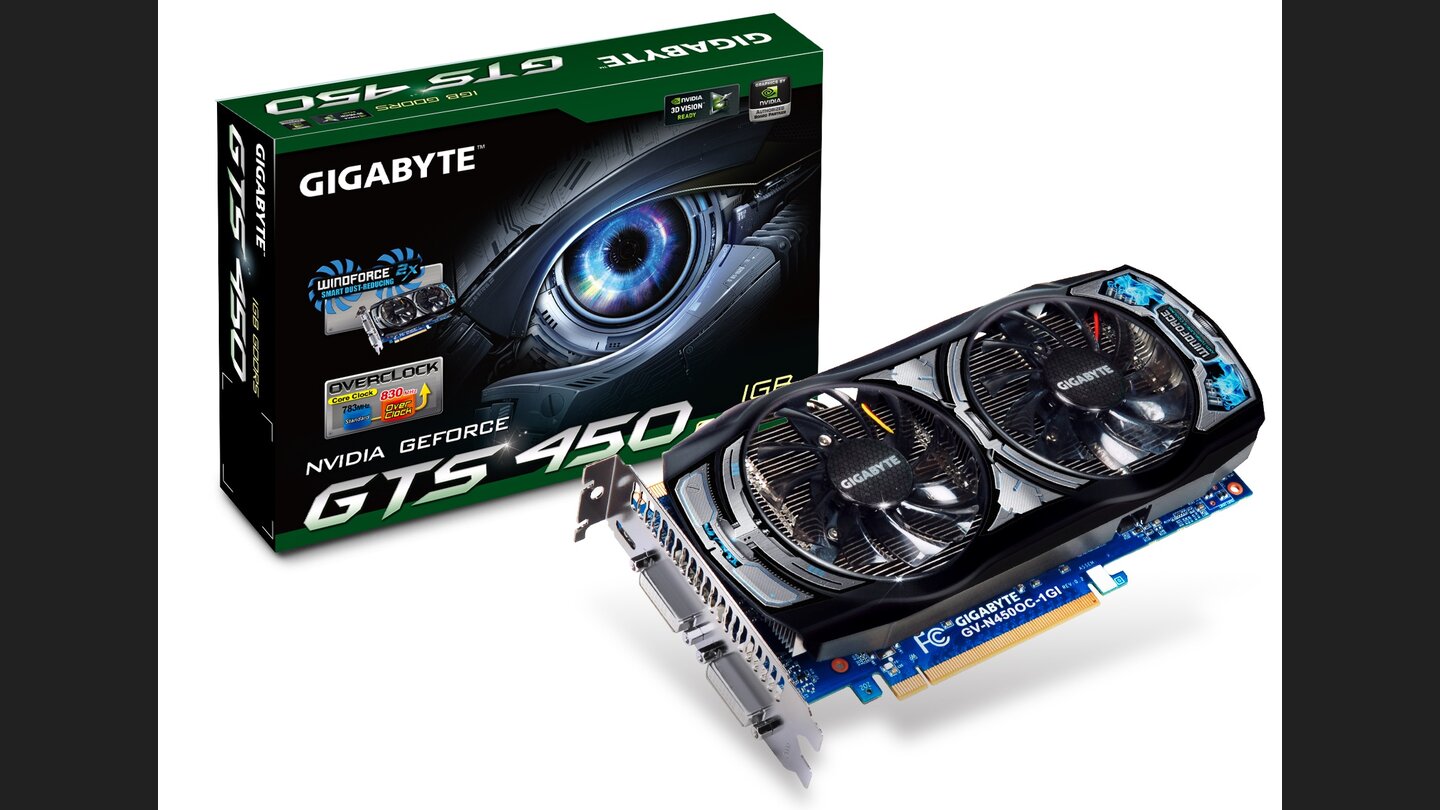 Gigabyte GV-N450OC-1GI