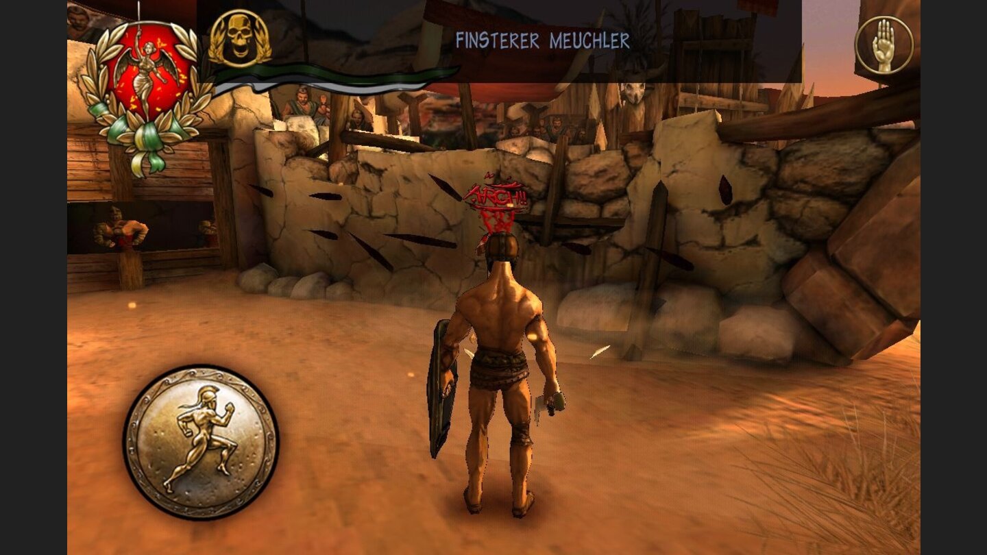 I, GladiatorFallen helfen uns sonst übermächtige Gegner zu besiegen oder spektakuläre Finisher auszuführen...