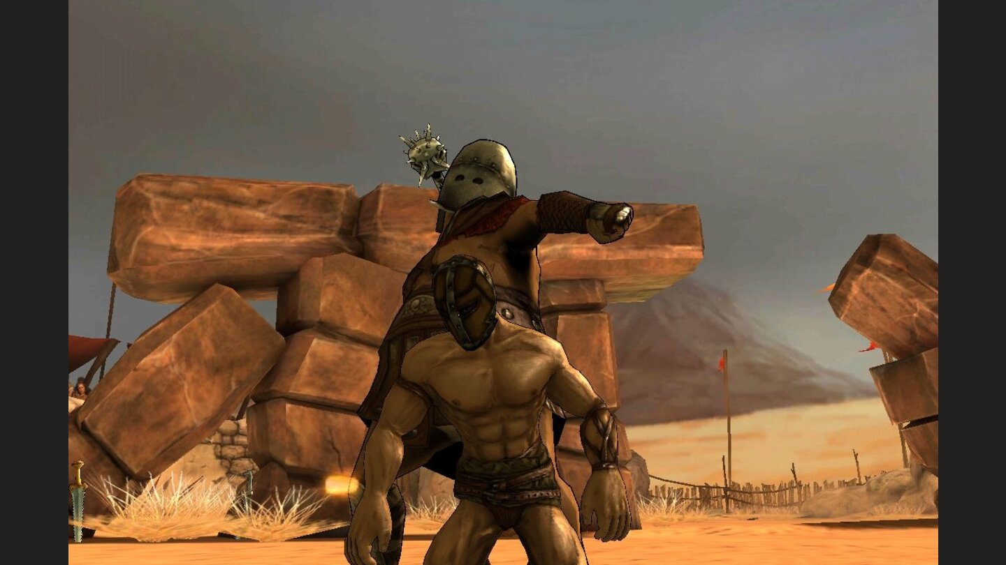 Auch wir entgehen der Gewalt nicht. Verlieren wir einen Kampf, wird unsere Charakter JEDES MAL in einer kurzen Cutscene hingerichtet.