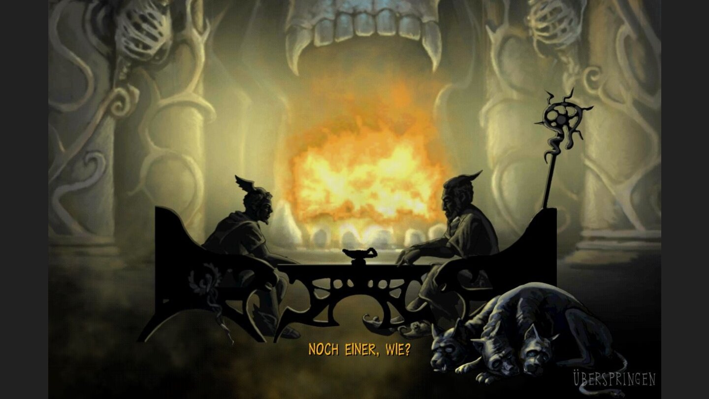 ...die aber abgesehen von den beteiligten Göttern sehr stark an den gleichnamigen Film »Gladiator« erinnert.