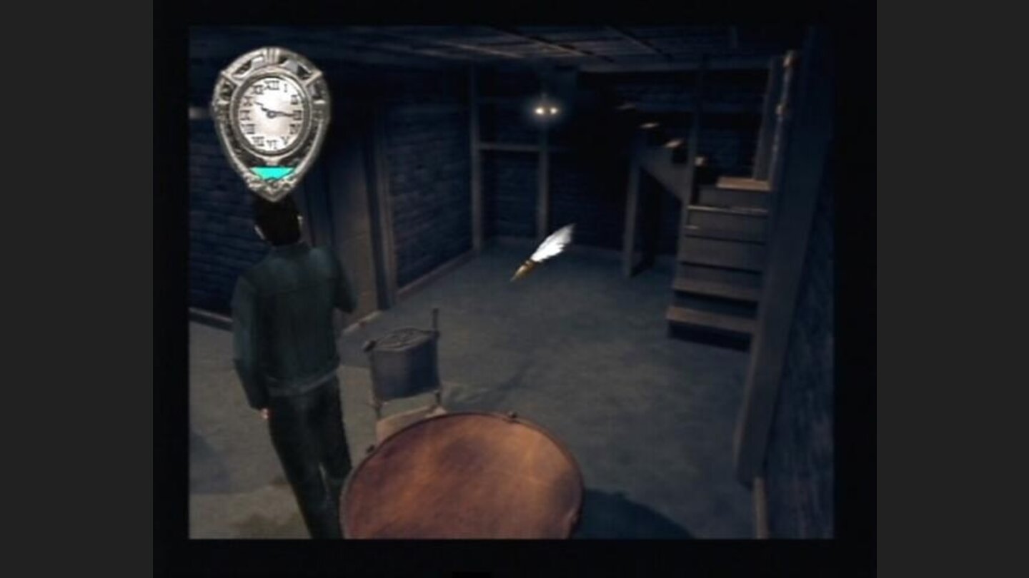 Checking out the wine cellar for some clues.