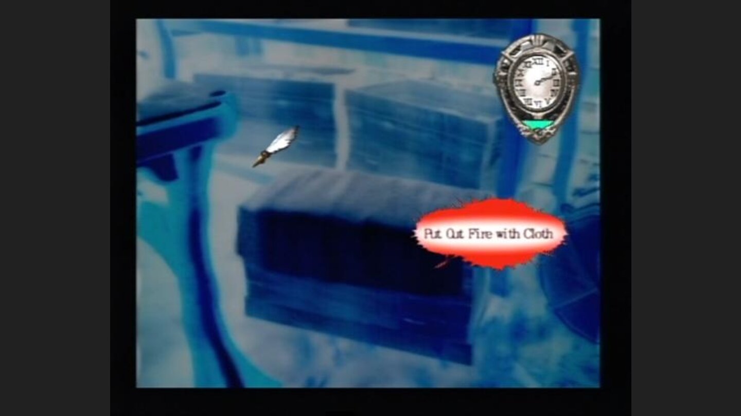 Quick-time events occur only during some pre-rendered cutscenes.