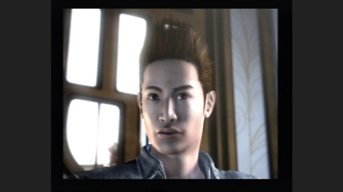 A typical expression of the main protagonist, Takashi Kagetani.