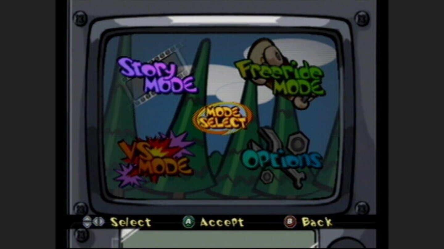 Choose your game mode.