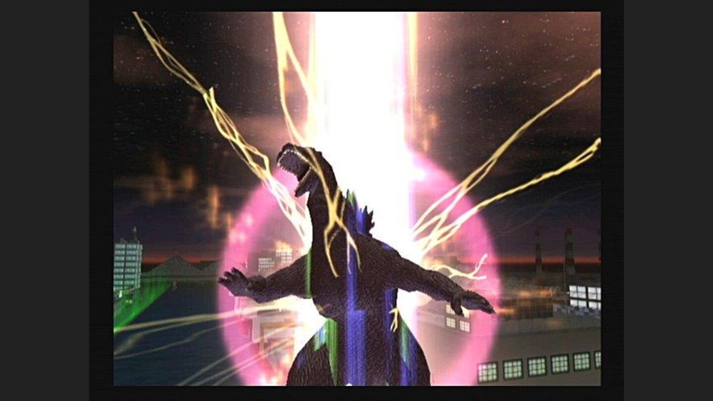 Godzilla unleashes the rage