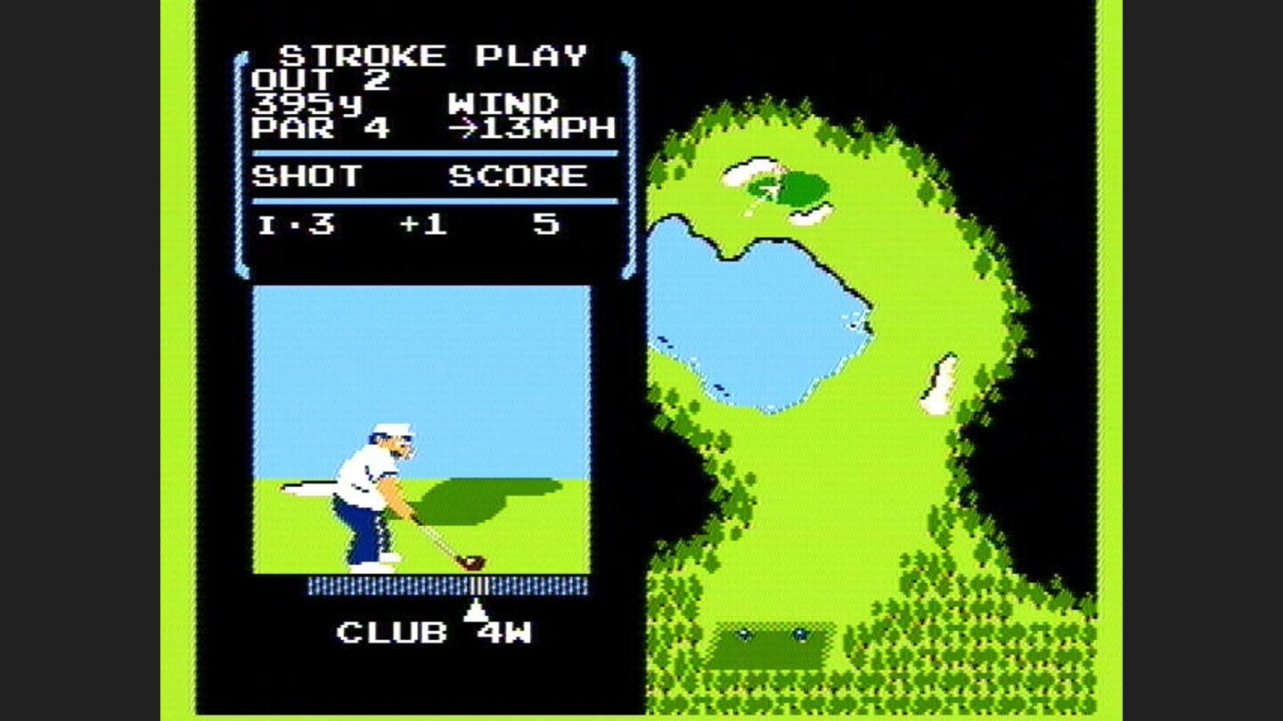 Nearing the green
