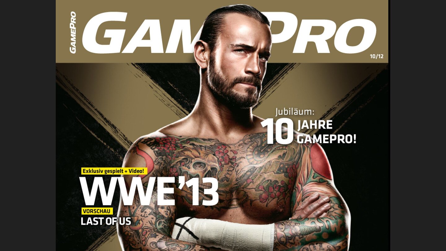 GamePro für Tablets
Auf dem Titelbild der Tablet-Ausgabe von GamePro geben wir dem Artwork zum wichtigsten Thema Platz zur Entfaltung.