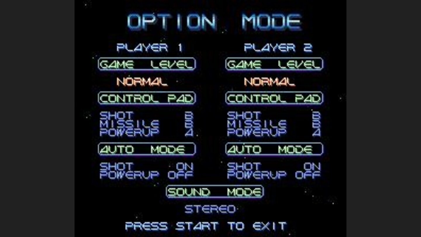 Make your custom space journey in the option screen.