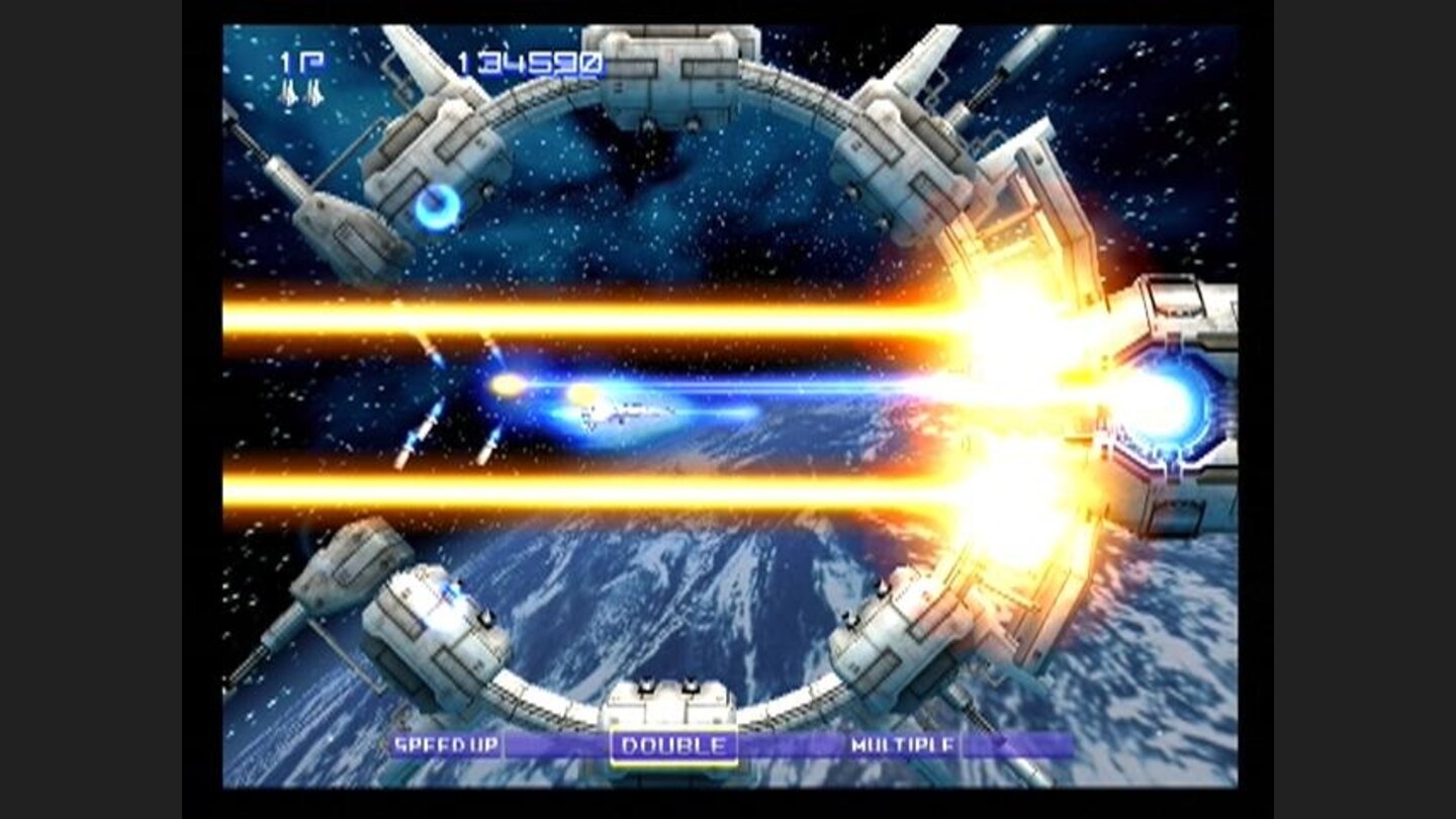 Dont get hit by the lasers of doom!