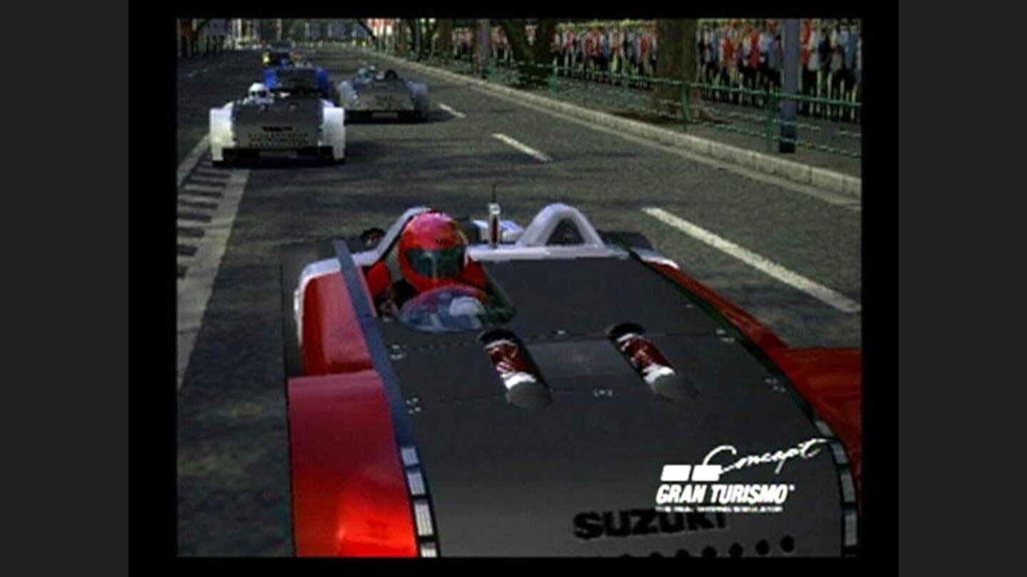 The Suzuki GX-R4 concept car, leading the competition.