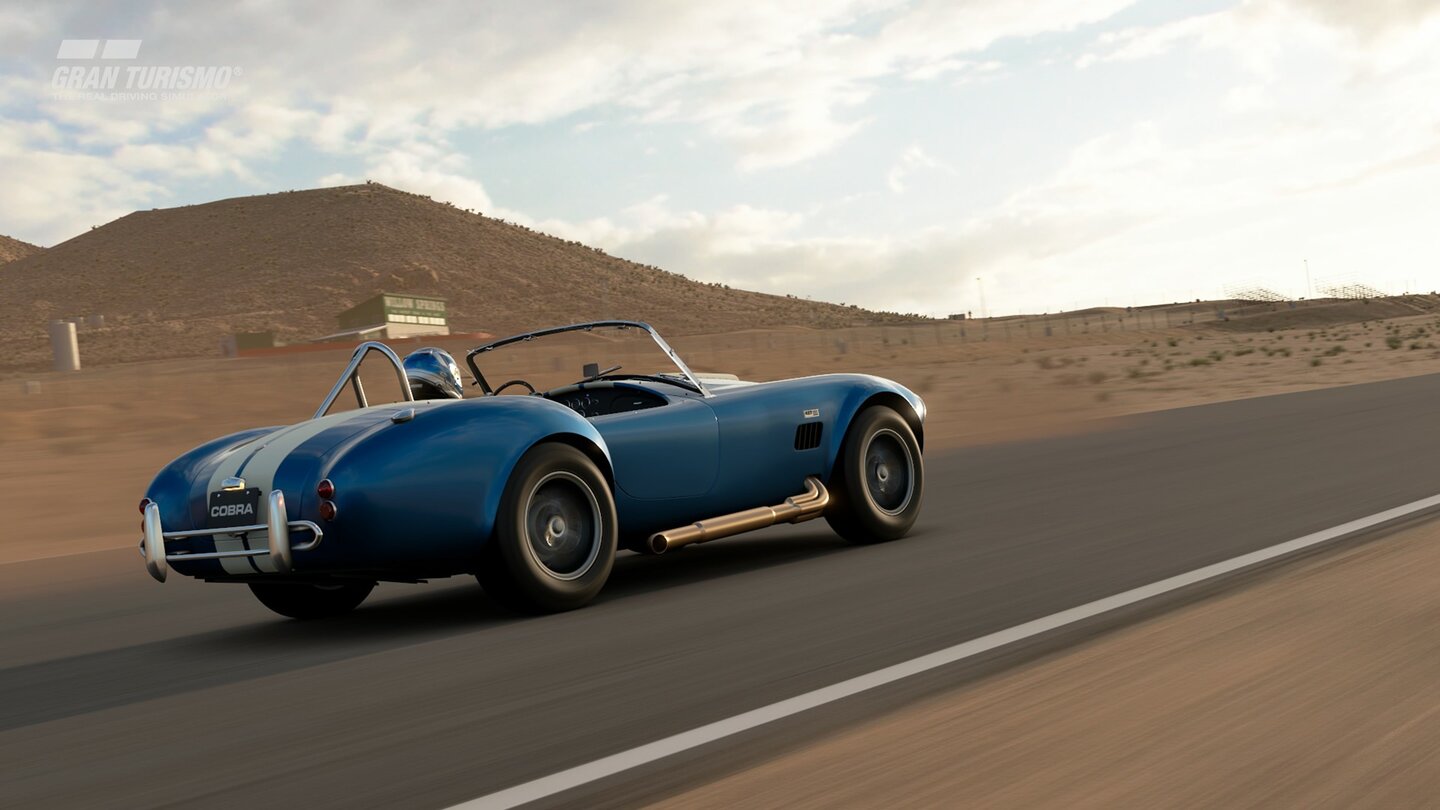 Gran Turismo SportDie Cobra ist ein echter Klassiker und in etlichen Rennspielen vertreten.