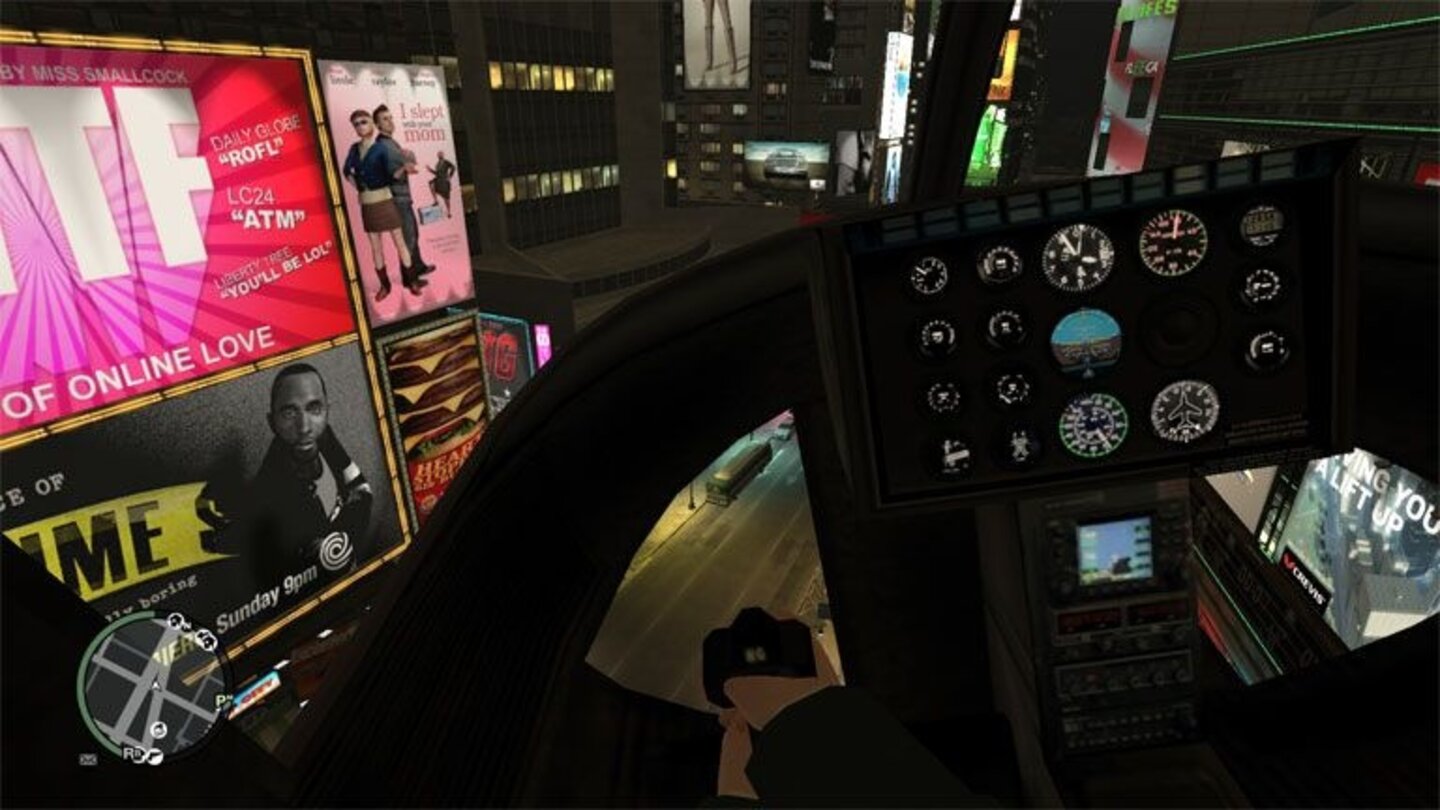 Grand Theft Auto 4 - Bilder zur First-Person-Mod