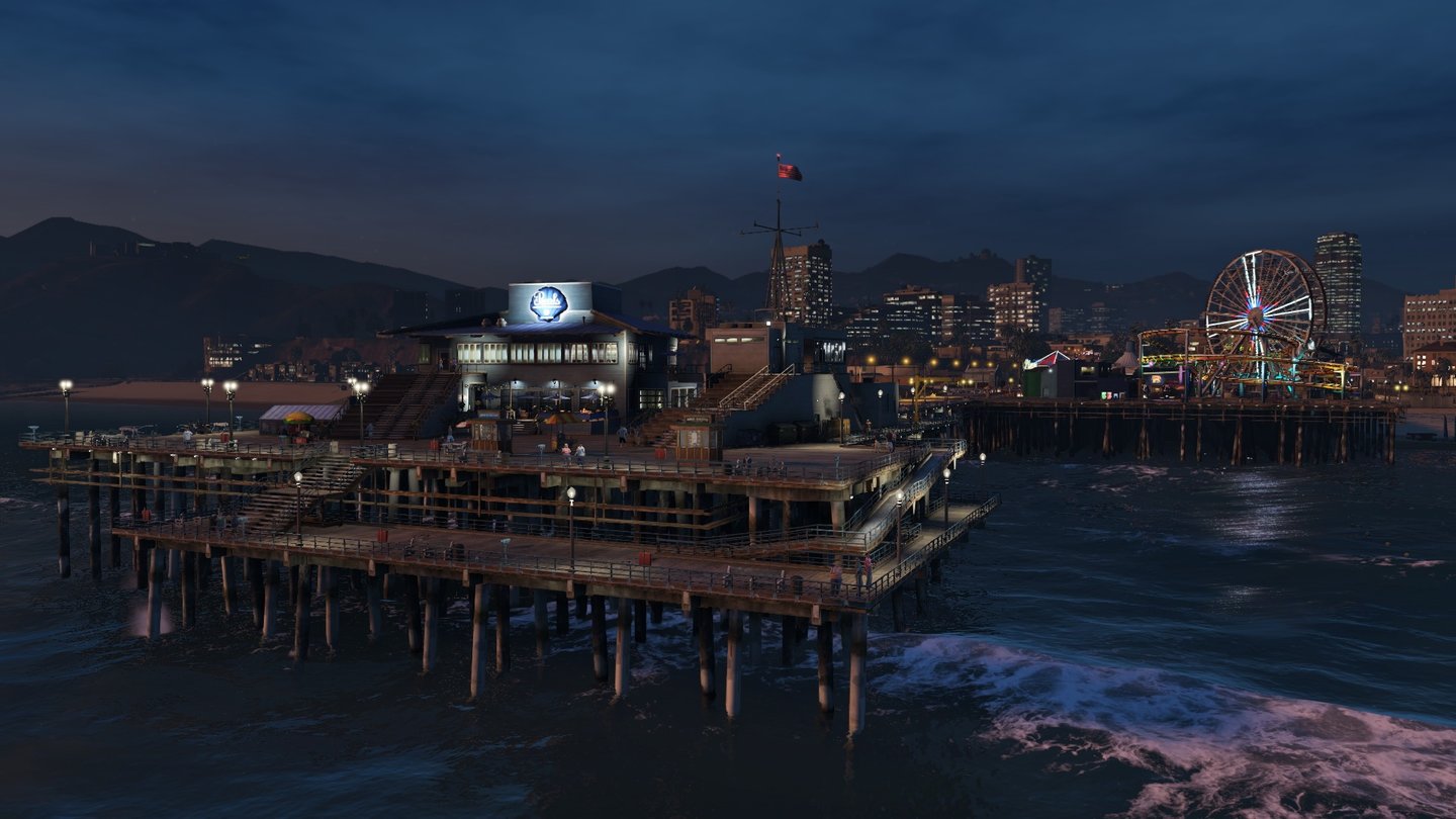 Grand Theft Auto 5Die Wasser-Effekte sehen in der Next-Gen-Version noch besser aus.