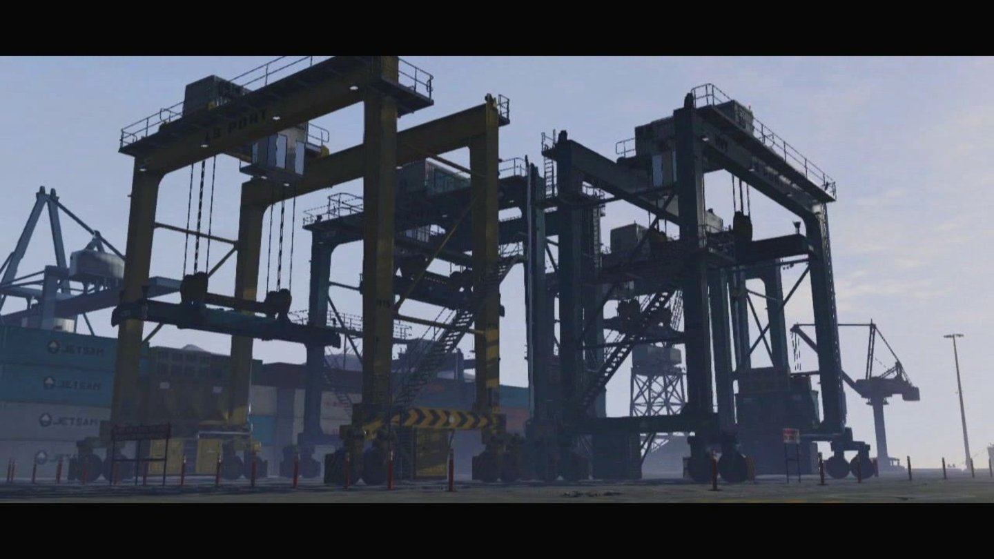 GTA 5 – Trailer-AnalyseZeigt dieses Bild Los Puerto? Oder gibt’s in GTA 5 gleich mehrere Häfen?