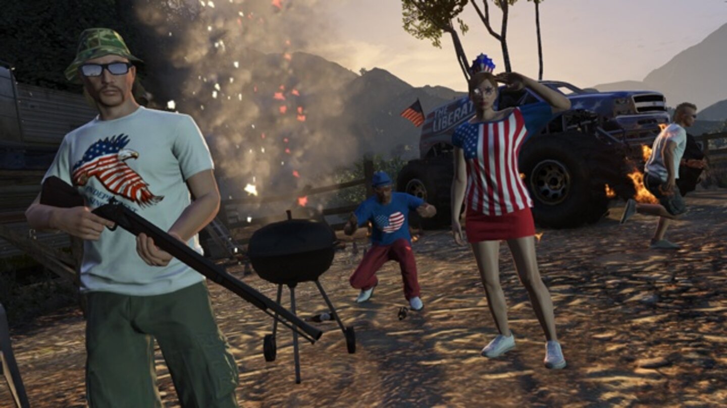 Grand Theft Auto Online - Screenshots aus dem Independence-Day-DLC