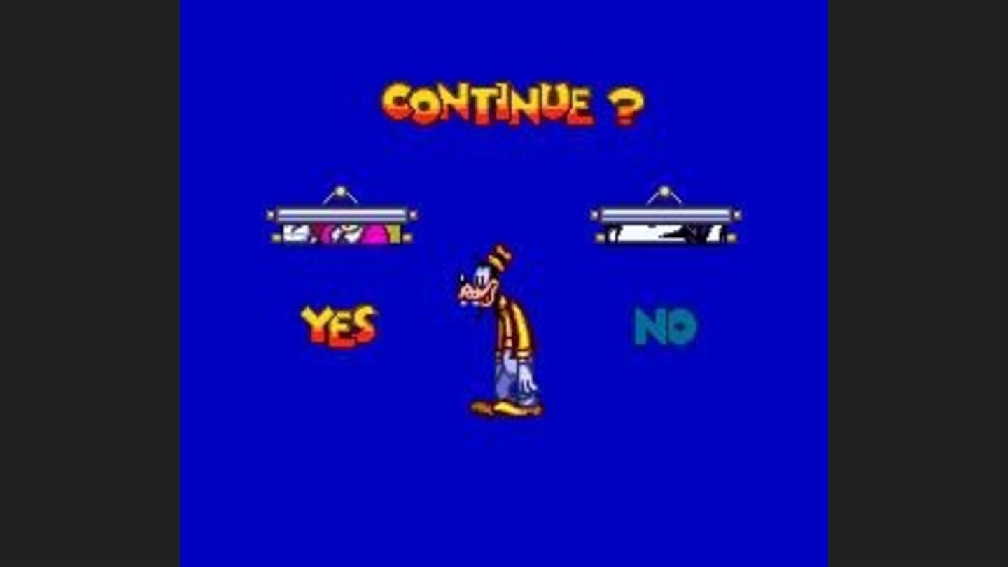 Continue screen