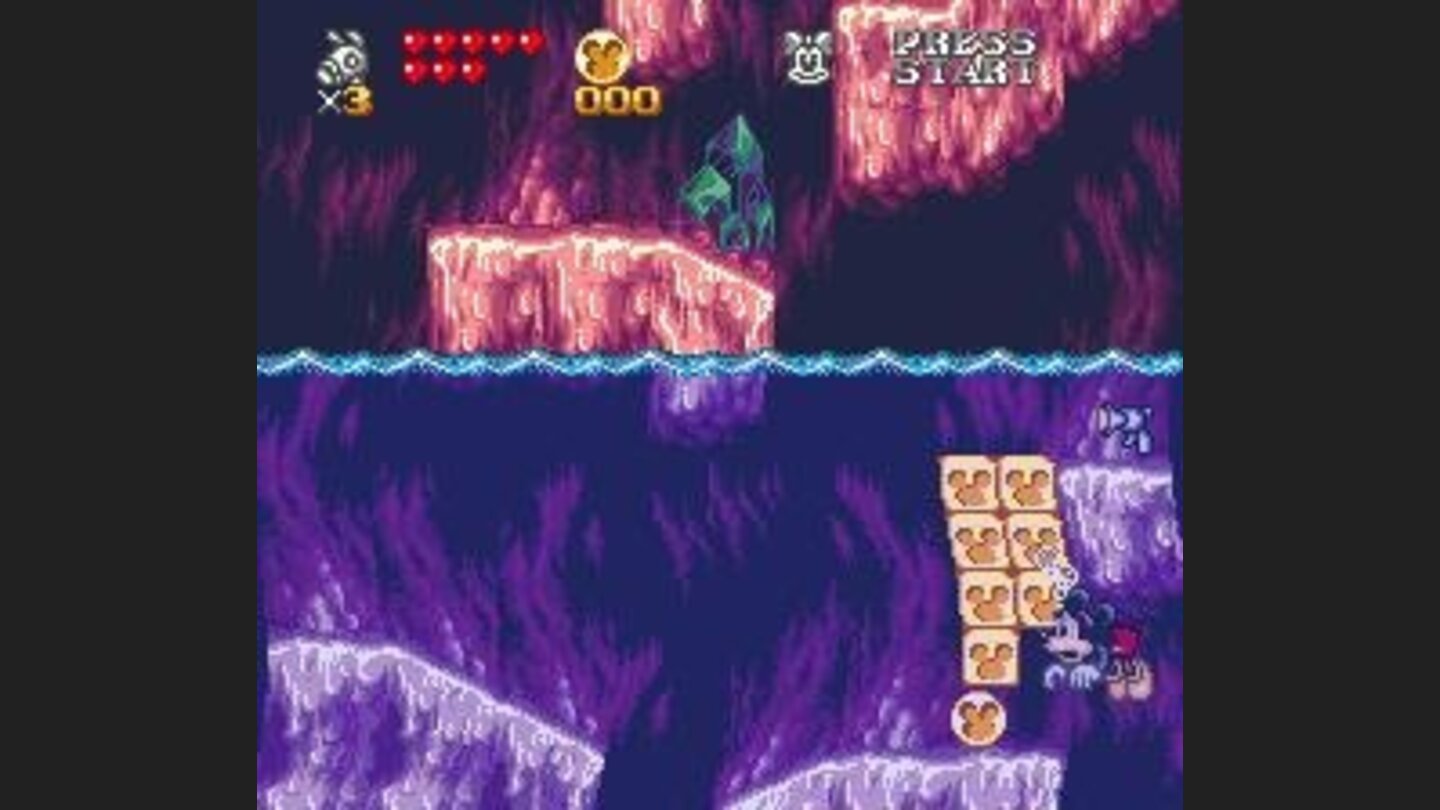 Quickly destroy those bricks before you drown!