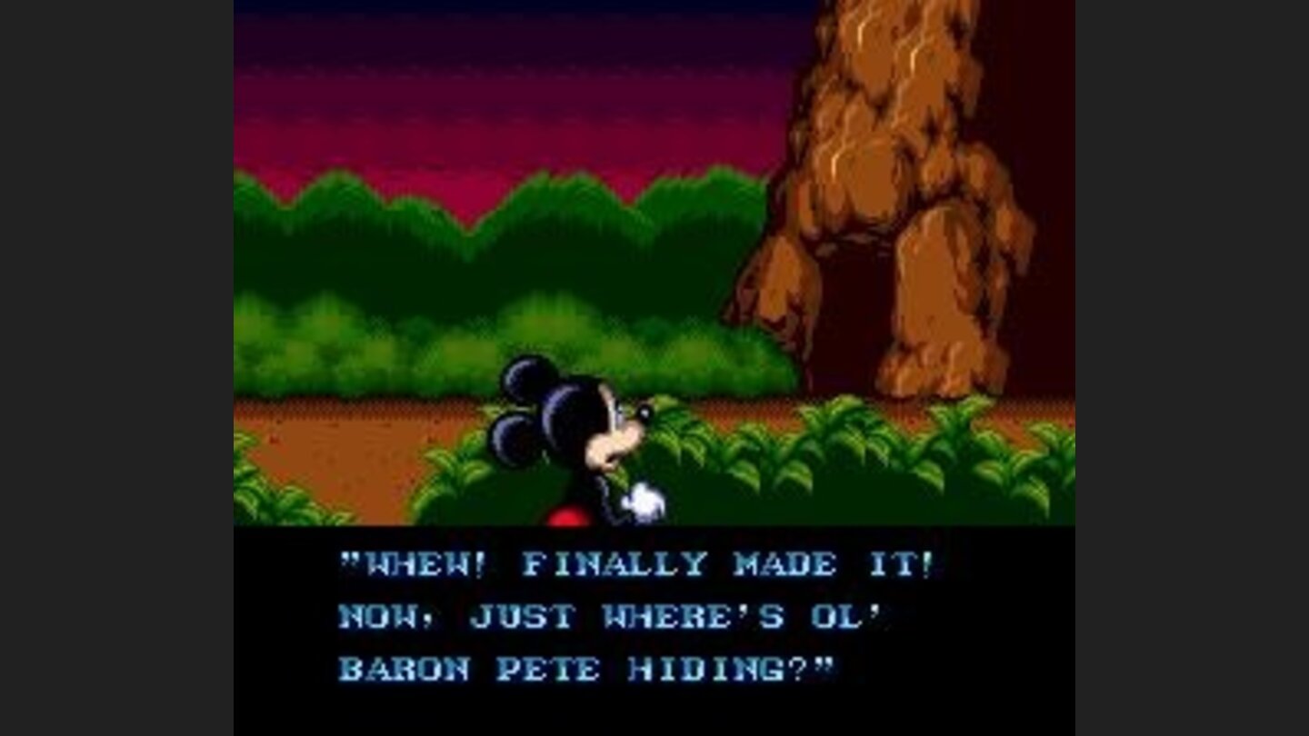 Cut scene before the great showdown...
