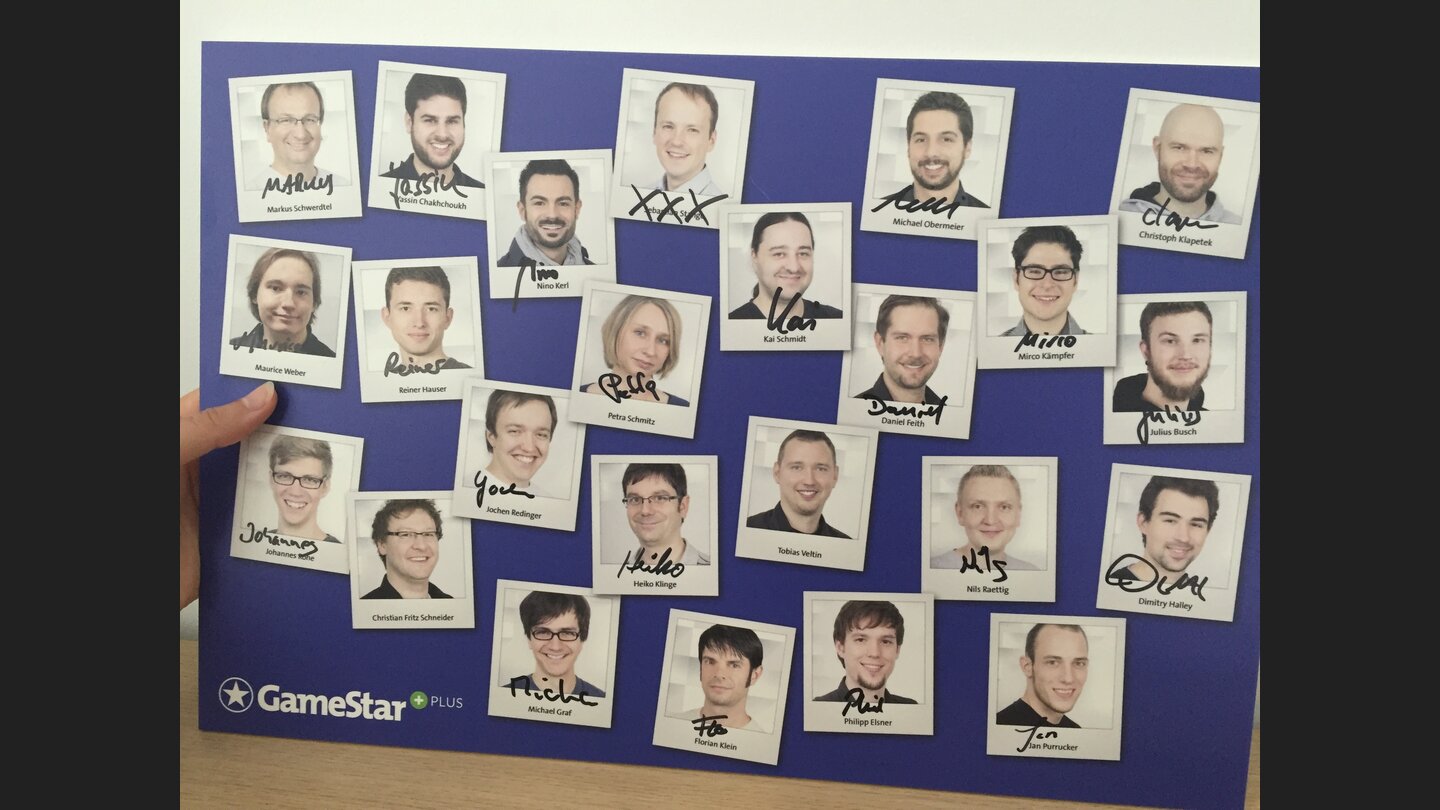 Plus-Tag 2016Mit vollen Tüten, u.a. dem signierten Teambild, fiel der Abschied nach einem ereignisreichen Tag nicht ganz so schwer.