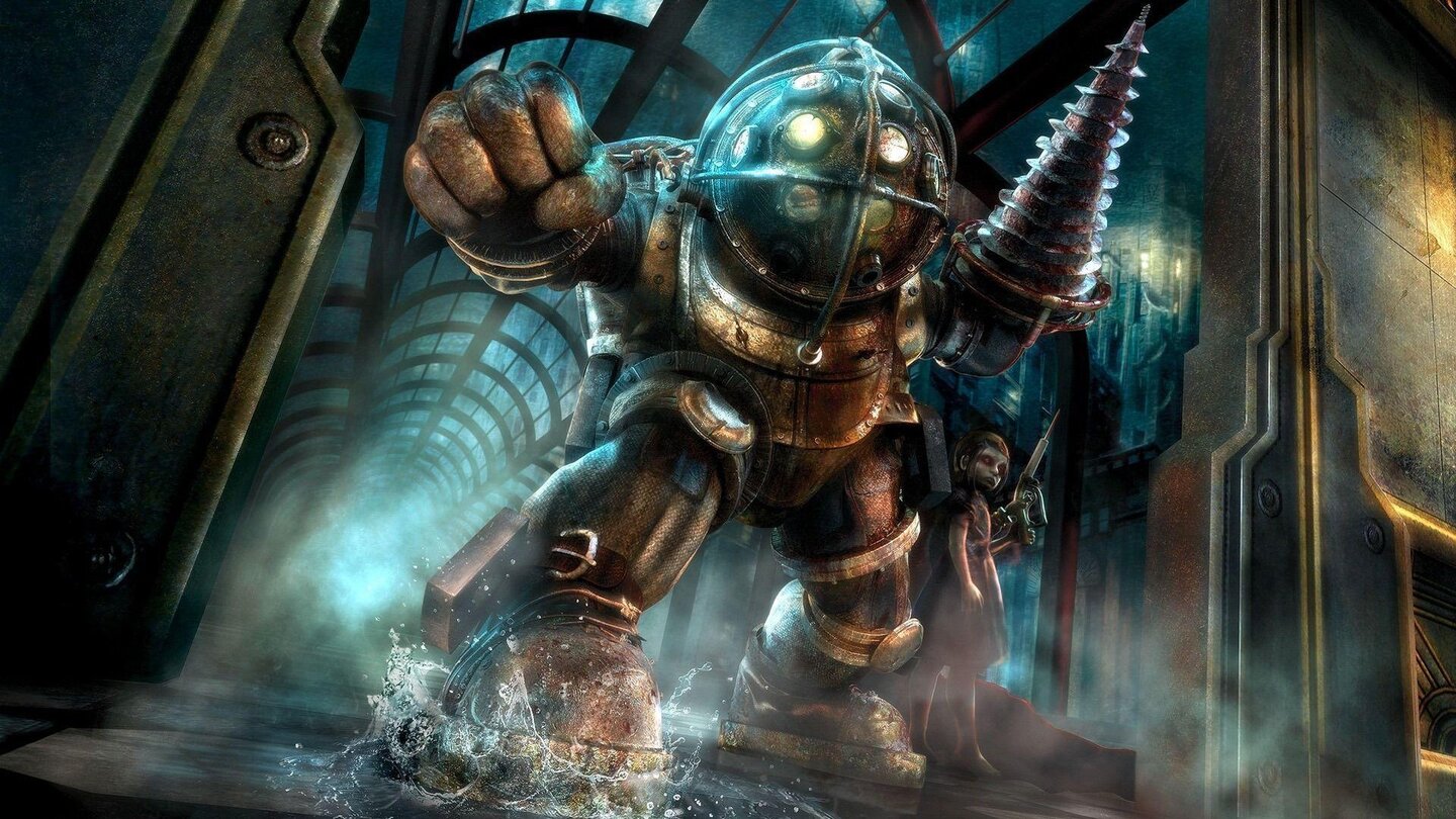 Platz 6: BioshockWas tun Menschen, wenn man ihnen komplette Freiheit lässt? Das finden wir im Klassiker Bioshock heraus.